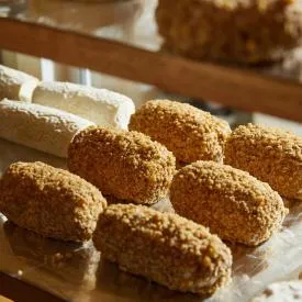 Rulo de cabra con nuez